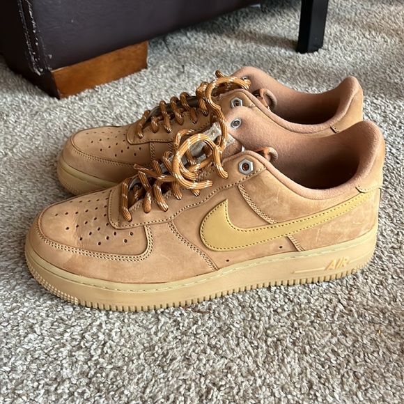 Nike Air Force 1 '07 WB Flax/Wheat-Gum Light Brown - Picture 5 of 8